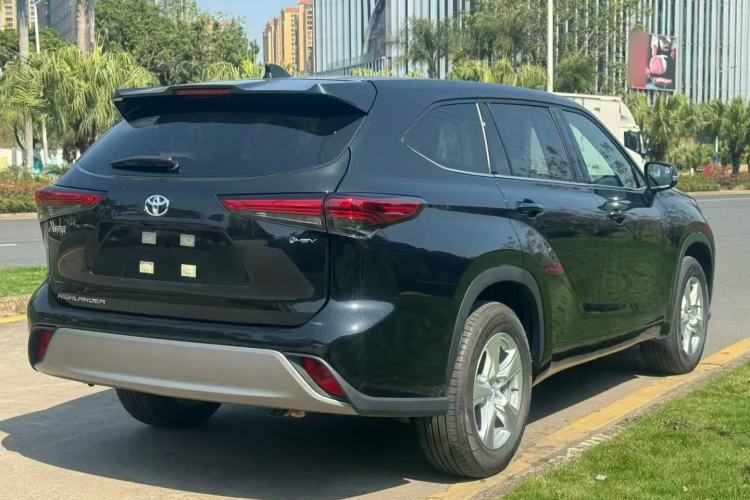 Used Toyota Highlander 2026 Model 2.5L Intelligent Electric Hybrid Dual-Engine Two-Wheel-Drive Elite Edition 7-seater Rear Right 45 Deg