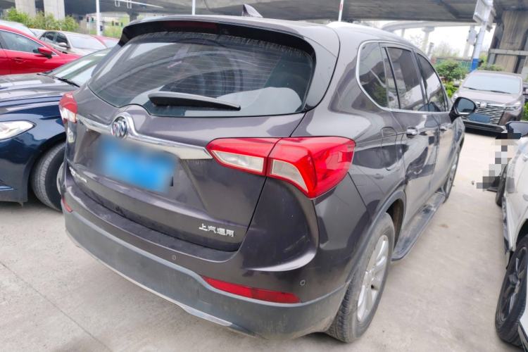 Used Buick Envision 2018 20T Two-Wheel Drive Luxury Model Rear Right 45 Deg