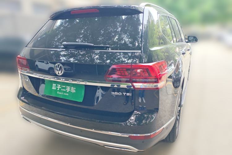 Used Volkswagen Teramont 2017 380TSI Four-Wheel Drive Luxury Edition Rear Right 45 Deg