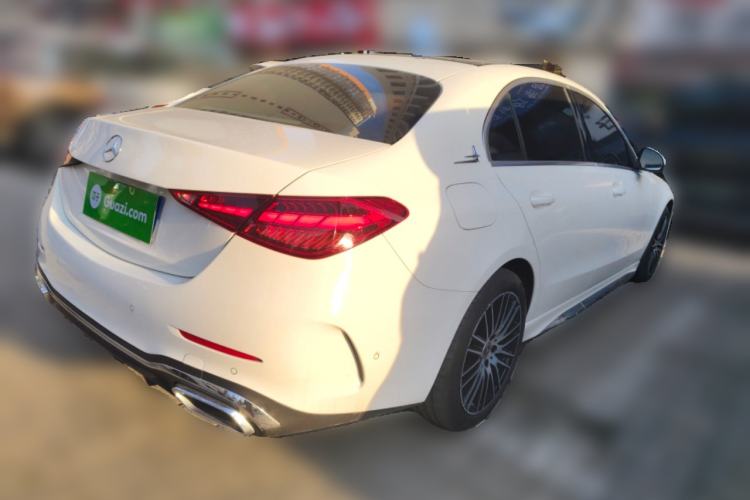 Used Mercedes-Benz C-Class 2024 C 260 L Sport Edition Rear Right 45 Deg