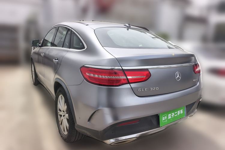 Used Mercedes-Benz GLE Coupe 2017 GLE 320 4MATIC Coupe SUV Rear Left 45 Deg