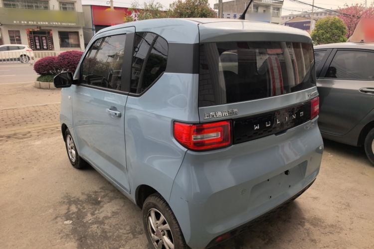 Used Wuling Hongguang MINIEV 2021 Macaron Premium Model – Lithium-NMC Rear Left 45 Deg