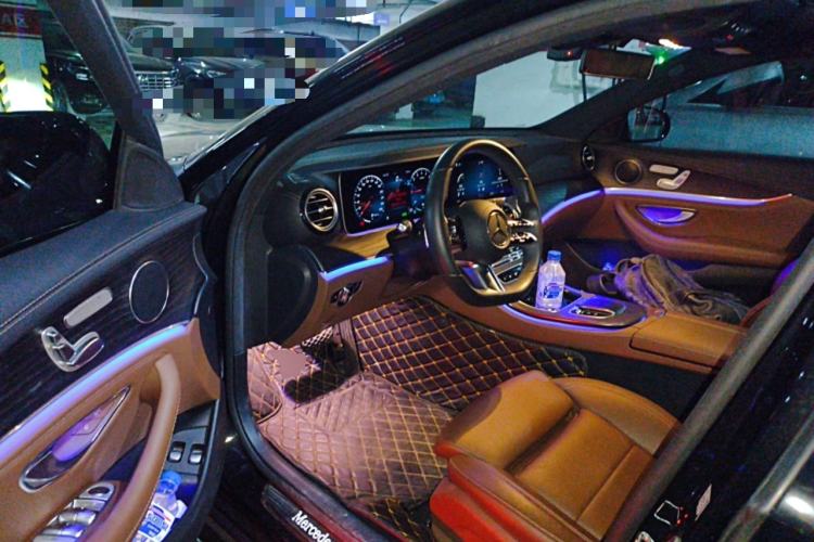 Used Mercedes-Benz E-Class New Energy 2022 Second Facelift E 350 e L Plug-in Hybrid Sports Sedan
