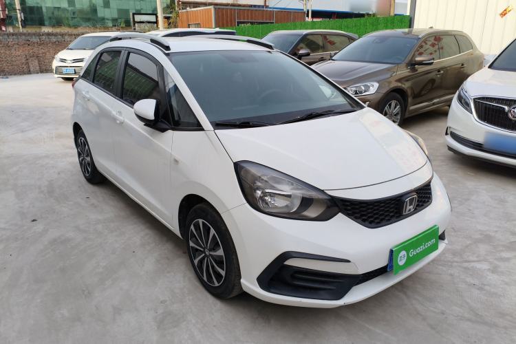 Used Honda Fit 2021 1.5L CVT Trend Edition Front Right 45 Deg