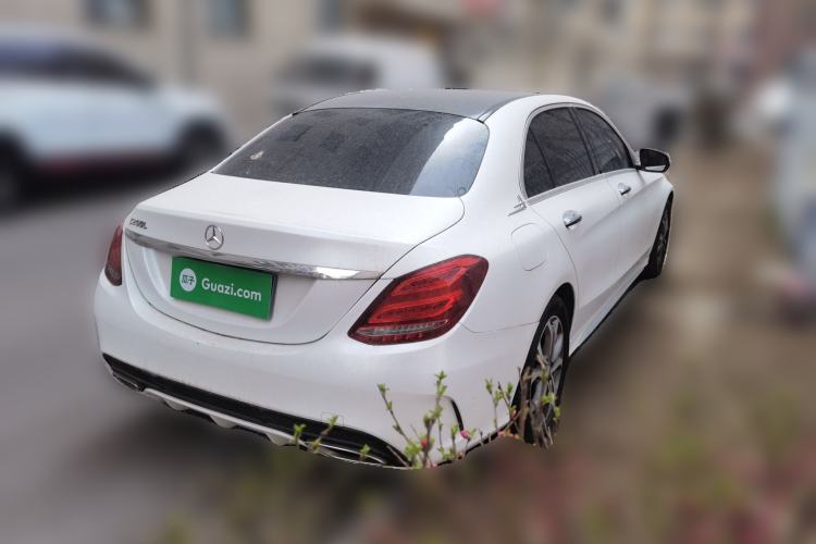 Used Mercedes-Benz C-Class 2015 C 180 L Sport Edition Rear Right 45 Deg