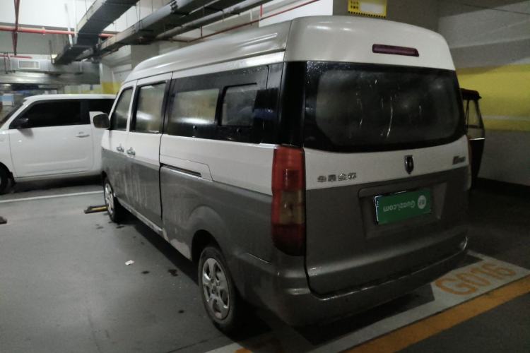 Used Jinbei New Hiace X30L 2016 1.5L Wealth Edition DLCG14 Rear Left 45 Deg