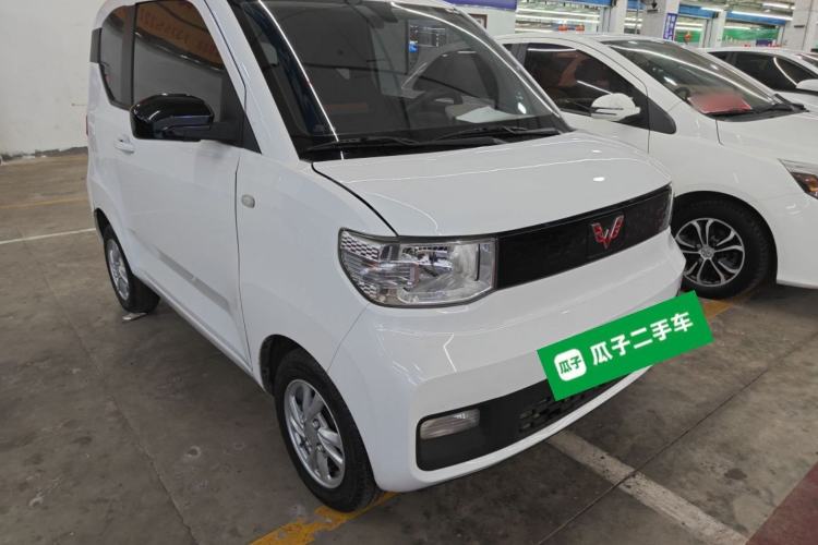Used Wuling Hongguang MINIEV 2021 Macaron Fashion Edition Lithium-Ion Battery Front Right 45 Deg