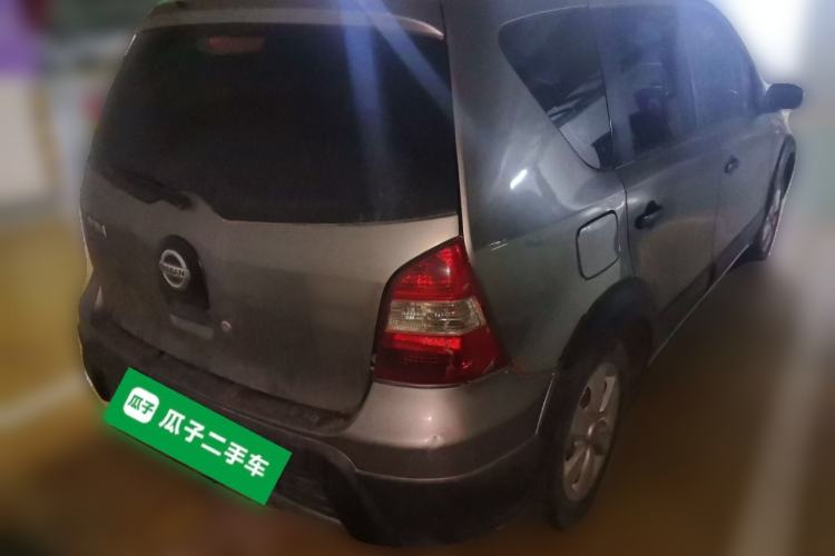 Used Nissan Livina 2010 JINRUI Edition 1.6L Automatic Standard Model Rear Right 45 Deg