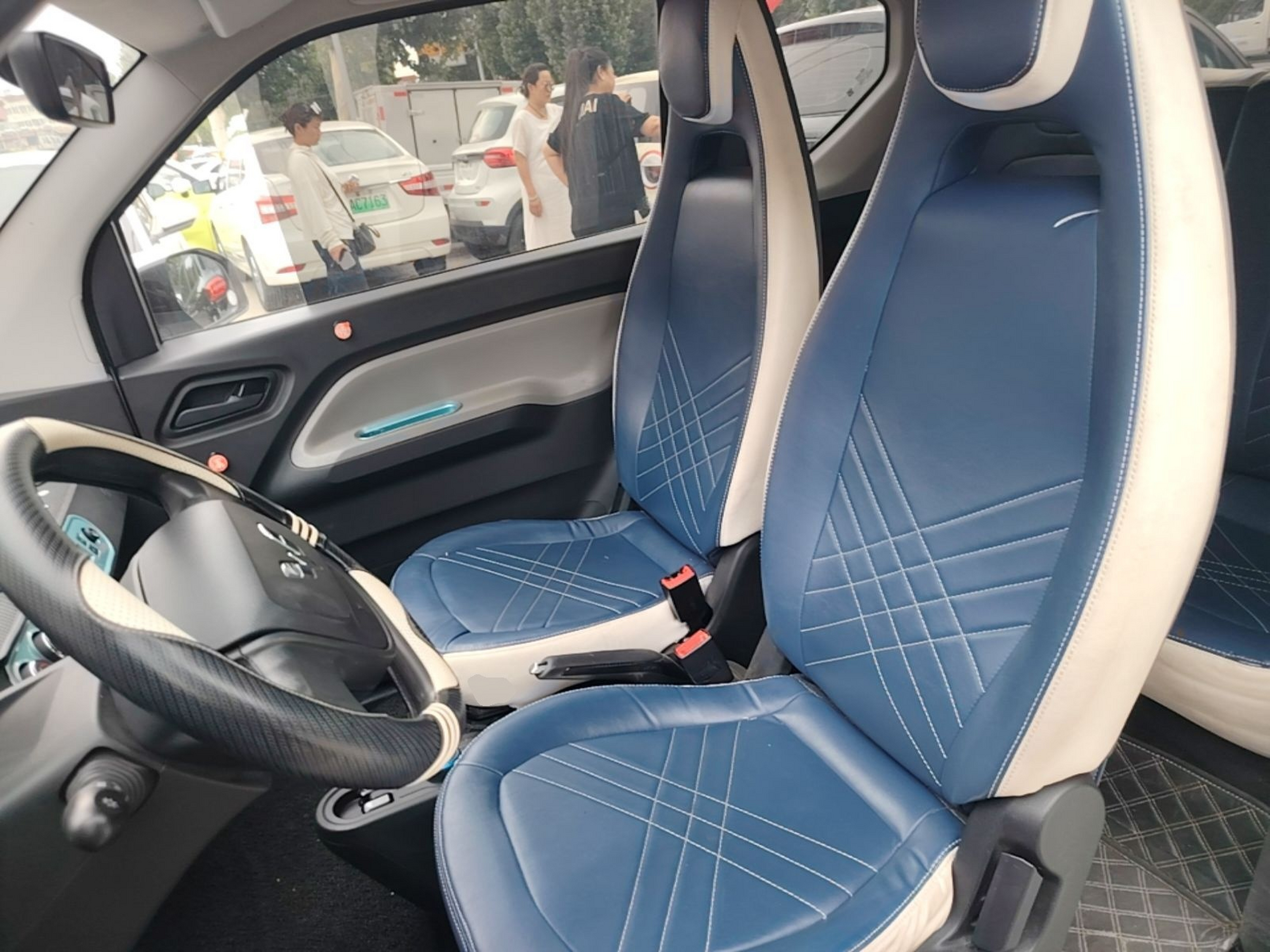 Avant de la voiture