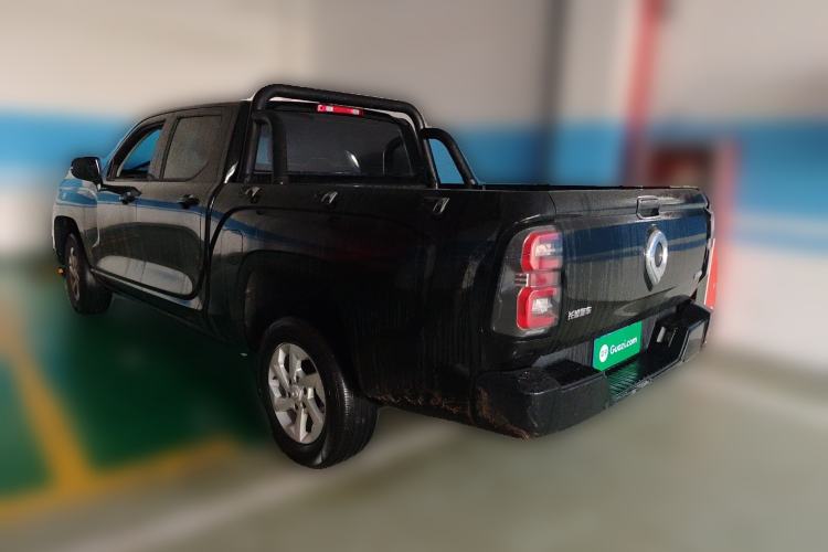 Used Great Wall King Kong Poer 2024 2.0T Automatic Diesel Two-Wheel-Drive Elite Flatbed Rear Left 45 Deg