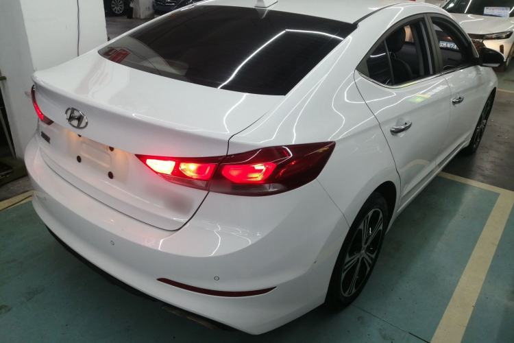 Used Hyundai Elantra (6th Generation / Lingdong) 2018 1.4T Dual-Clutch Xuan Dong · Dynamic Edition Rear Right 45 Deg
