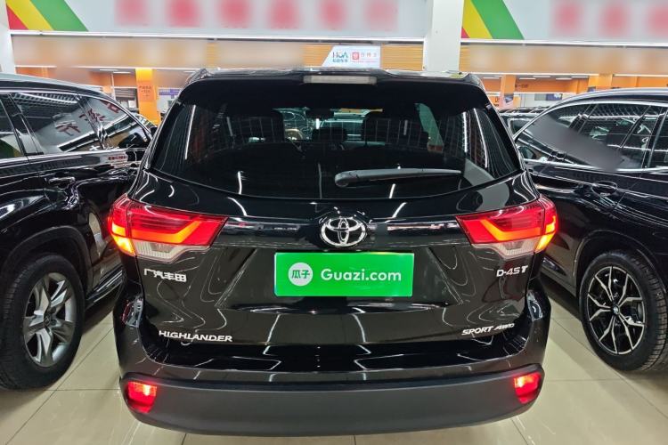 Used Toyota Highlander 2018 2.0T Four-Wheel Drive Luxury Version 7 Seats China VI Standard
