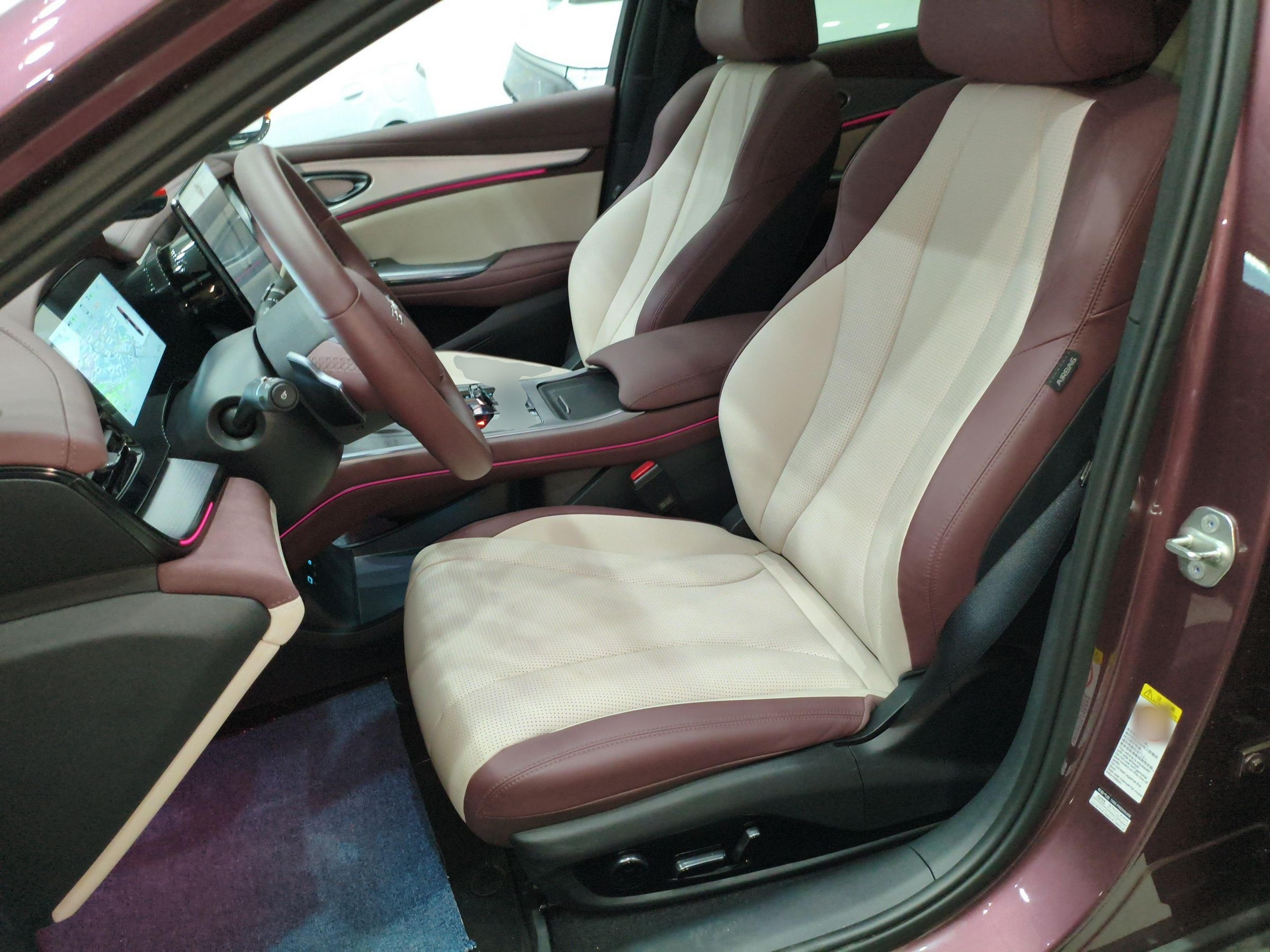 Avant de la voiture