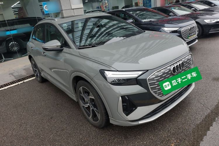 Used Audi Q4 e-tron 2024 40 e-tron Boundary Edition Front Right 45 Deg