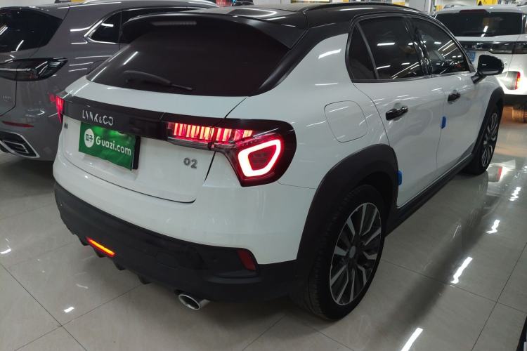 Used Lynk & Co 02 2021 2.0TD Automatic Two-Wheel Drive "Jin" Champion Edition Rear Right 45 Deg