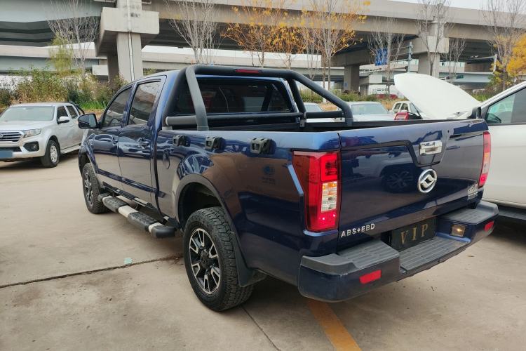 Used Huanghai Xianglong 2020 2.5T N1S Two-Wheel Drive Diesel Sport Edition with Extended Flat-Bottom Cargo Bed China VI Emission Standard JE4D25Q6A
