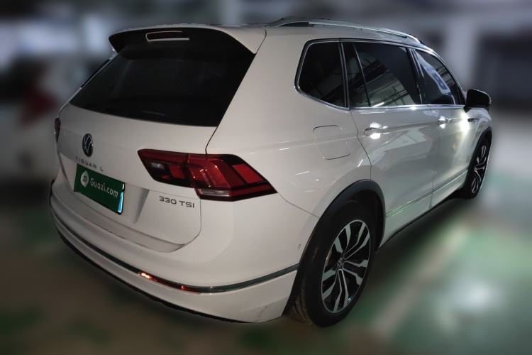 Used Volkswagen Tiguan L 2021 330TSI Automatic Two-Wheel Drive R-Line Enhanced Edition Rear Right 45 Deg