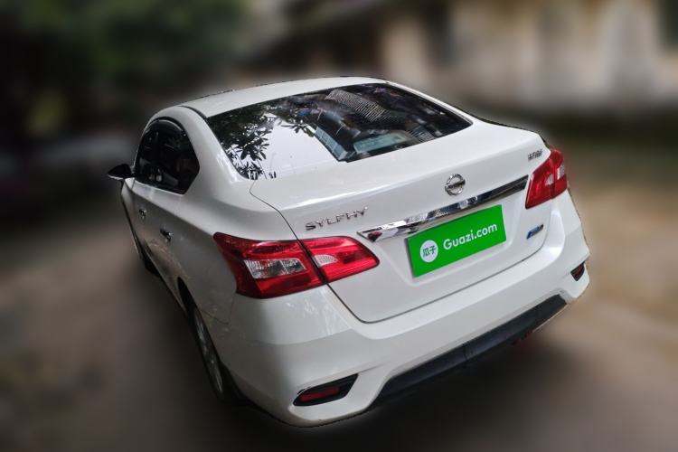 Used Nissan Sylphy 2019 1.6XV CVT Smart Connect Luxury Edition China VI Standard Rear Left 45 Deg