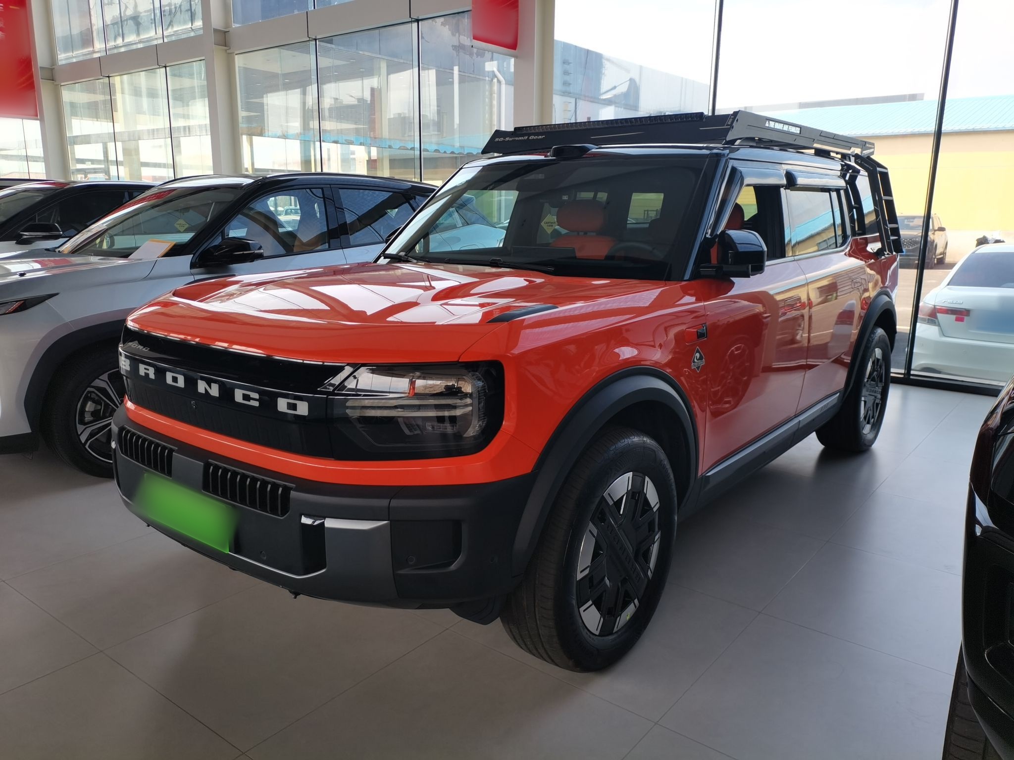 Parte inferior delantera