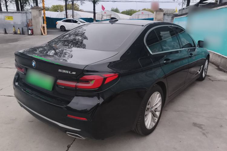 Used BMW 5 Series New Energy 2021 535Le Luxury Package Rear Right 45 Deg