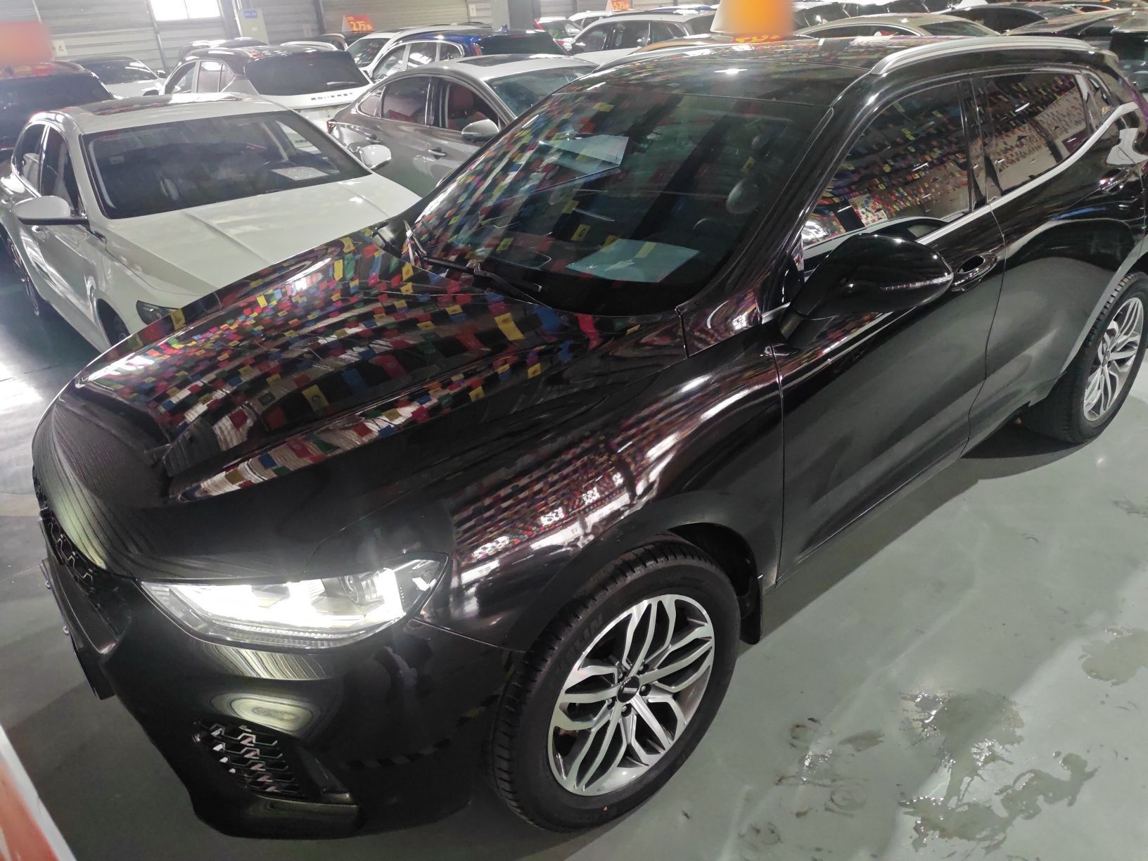 تحت مقدمة السيارة