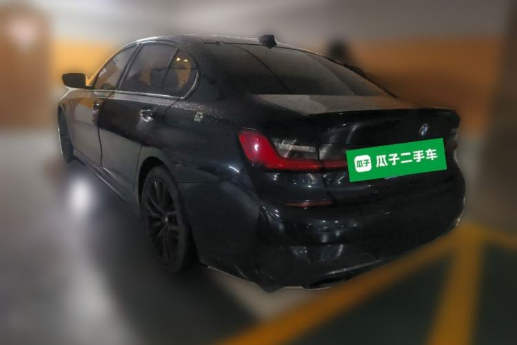 Used BMW 3 Series 2021 Second Facelift 325Li M Sport Night Edition Package Rear Left 45 Deg