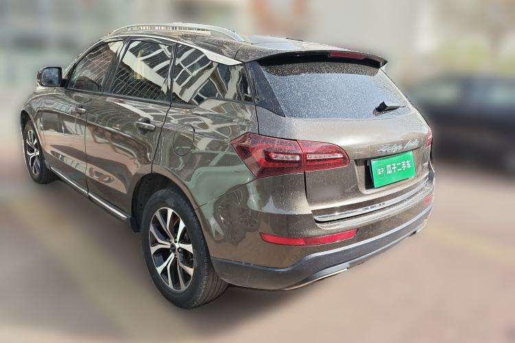 Used Zotye T600 Coupe 2017 1.5T Automatic Luxury Model Rear Left 45 Deg