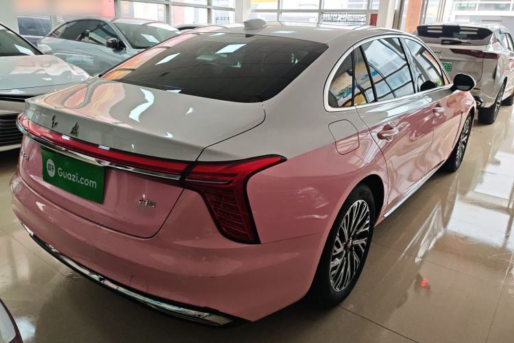 Used Hongqi H5 2023 2.0T Automatic Smart Connect Flagship Edition Rear Right 45 Deg