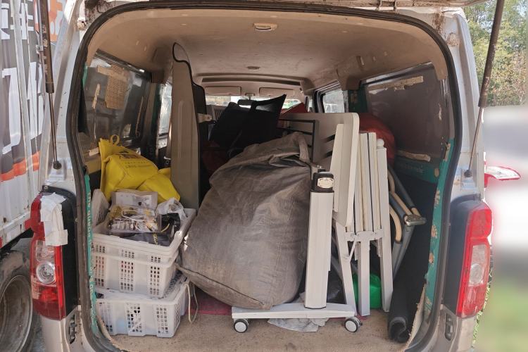 Used CHANGAN KAICHENG Ruixing M80 2019 1.5L Comfort Edition 4-Seater Single-Steaming Air Conditioner China VI Standard Flat Roof Dual-Swing Doors – DAM15KR Trunk