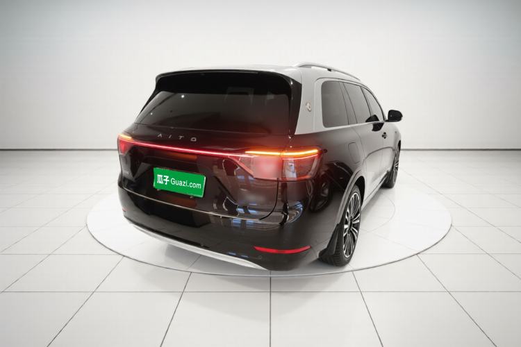 Used Hima AITO M9 2024 Range-Extended Ultra Version 52 kWh 6-Seater Model Rear Right 45 Deg