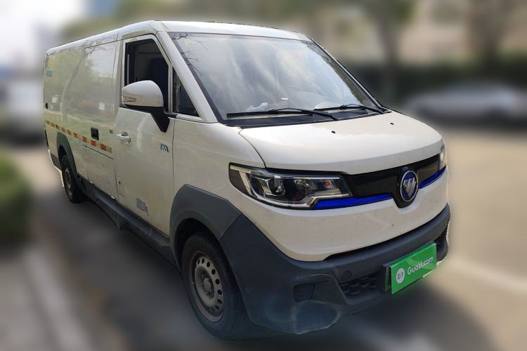 Used Foton Intelligent Blue Elf E7 2023 Pure Electric Van Flat Roof 2 Seats EVE Energy 41.86 kWh Front Right 45 Deg
