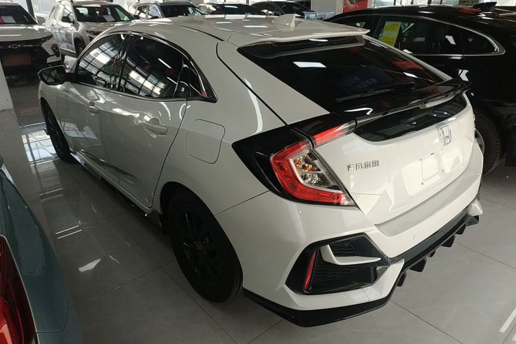 Used Honda Civic 2021 HATCHBACK 220TURBO CVT New Trendsetter Rear Left 45 Deg