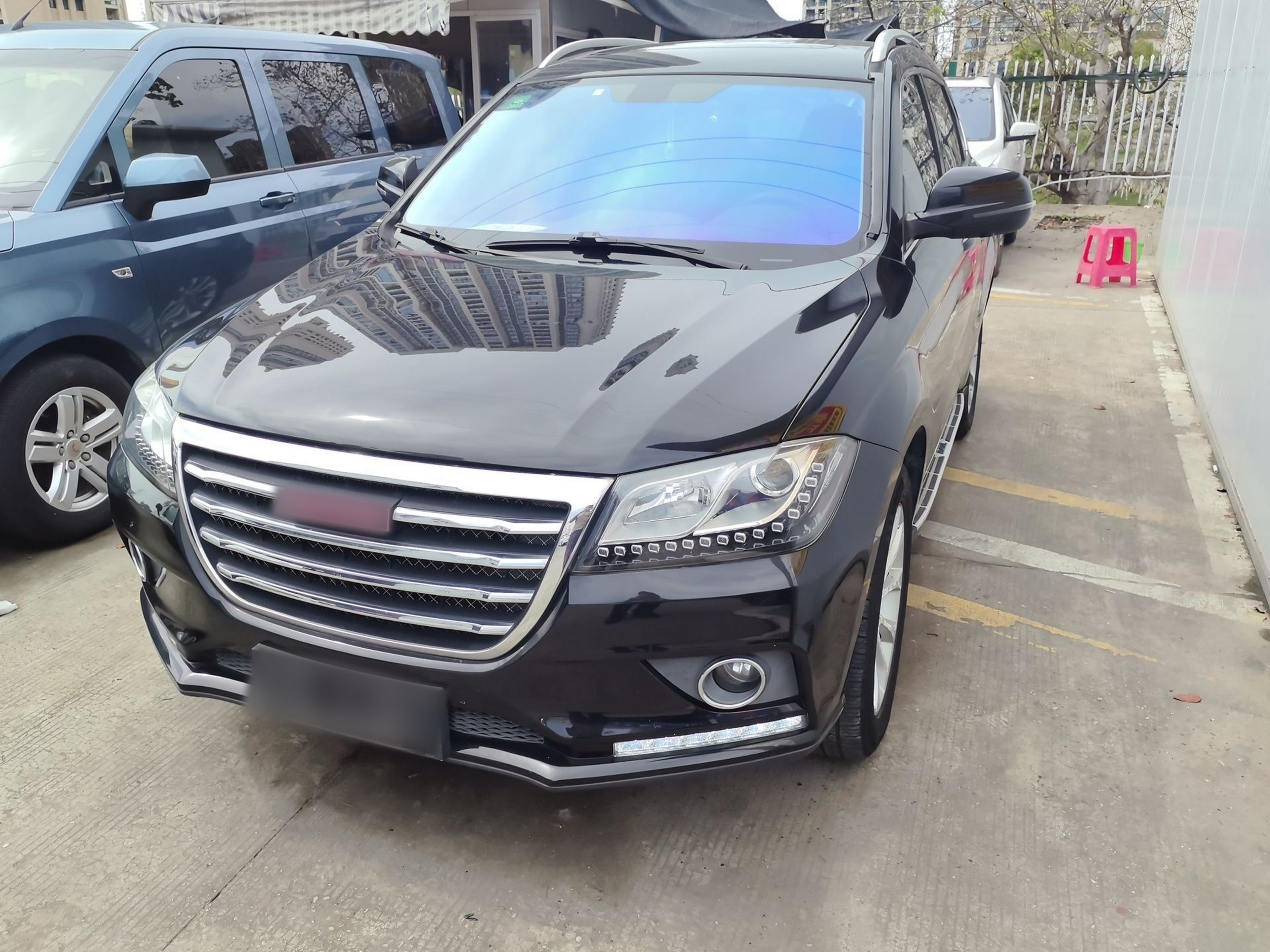 Under Front Bumper