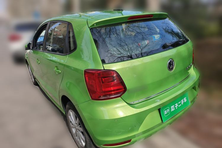 Used Volkswagen Polo 2014 1.6L Automatic Luxury Edition Rear Left 45 Deg