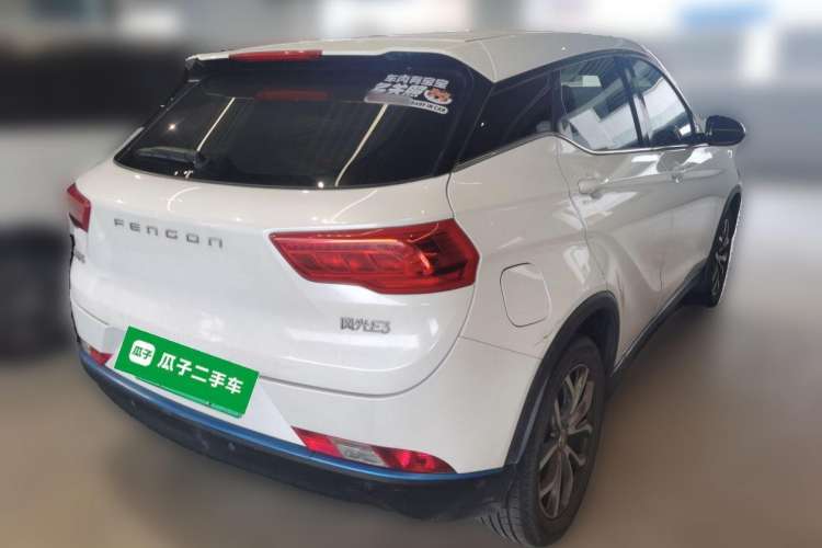 Used Dongfeng Fengon E3 2019 EV Zhiyue Model Rear Right 45 Deg