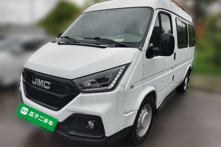 Used JMC Transit 2019 2.8T Commercial Version Short Wheelbase Mid-Roof 6-Seater China VI JX493