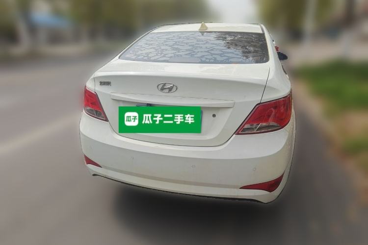 Used Hyundai Verna (older generation) 2016 1.4L Automatic Smart GLS Rear