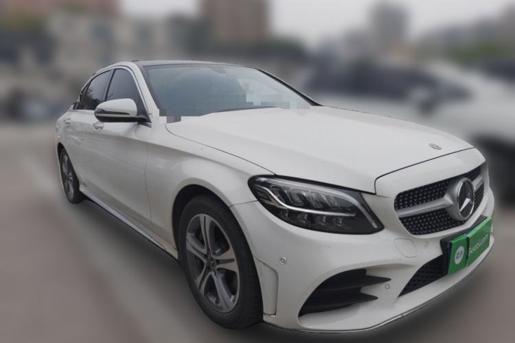 Used Mercedes-Benz C-Class 2021 C 260 L Sport Edition Front Right 45 Deg