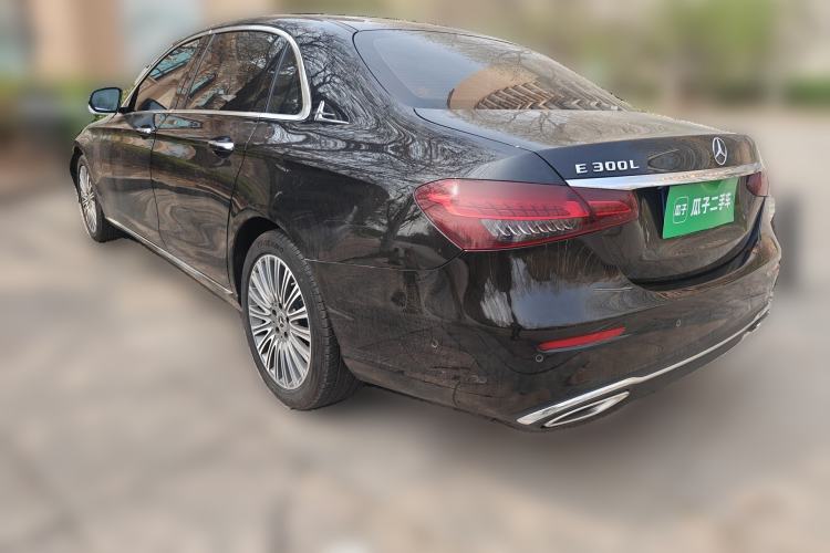 Used Mercedes-Benz E-Class 2021 E 300 L Luxury Model Rear Left 45 Deg