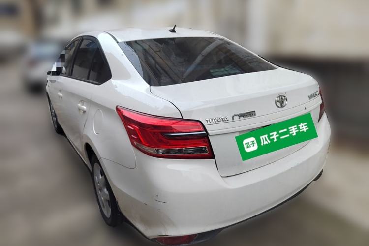 Used Toyota YARiS L Zhi Xiang 2017 1.5E CVT Dynamic Edition Rear Left 45 Deg