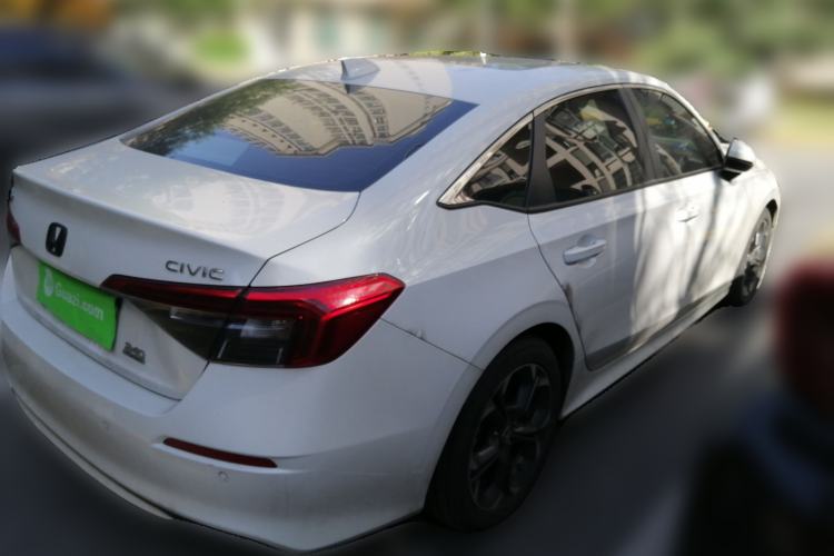 Used Honda Civic 2023 240TURBO CVT Dynamic Control · C-Position Guest Special Edition Rear Right 45 Deg