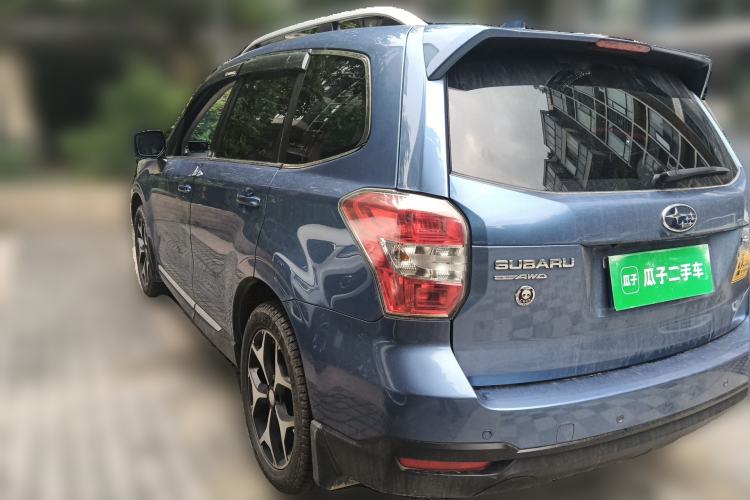 Used Subaru Forester 2015 2.0i Special Edition Commemorative Model Rear Left 45 Deg