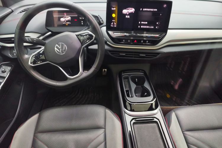 Used Volkswagen ID.4 CROZZ 2021 High-Performance PRIME Early-Bird Edition Center Console