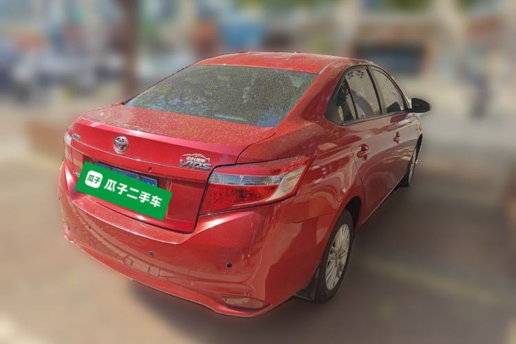 Used Toyota Vios 2014 1.5L Automatic ZhiZhen Edition Rear Right 45 Deg