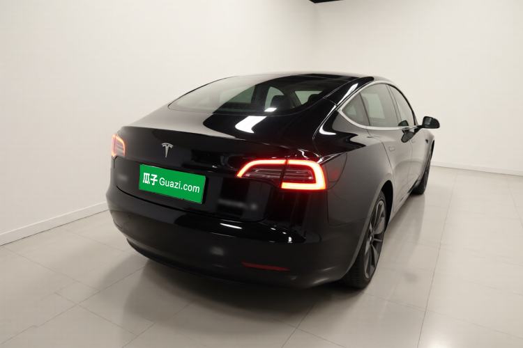 Used Tesla Model 3 2021 Standard Range Rear-Drive Upgraded Version Rear Right 45 Deg