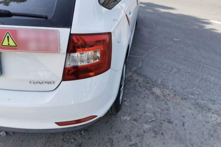 Used Skoda Rapid Spaceback 2019 Revised Version 1.5L Automatic Standard Edition China VI