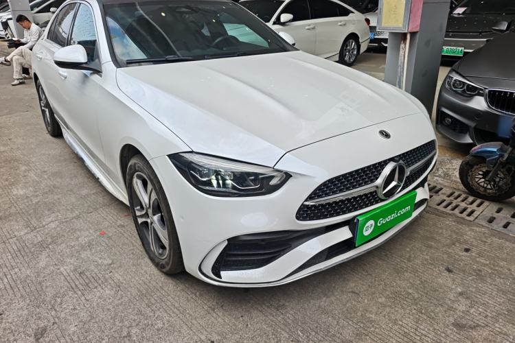 Used Mercedes-Benz C-Class 2022 C 200 L Sport Edition Front Right 45 Deg