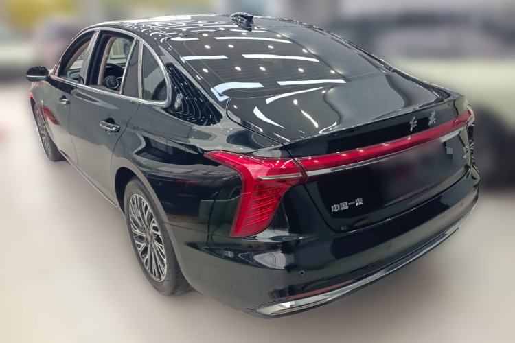 Used Hongqi H5 2025 2.0T Automatic Flag Edition – 500 000 Units Commemorative Version Rear Left 45 Deg