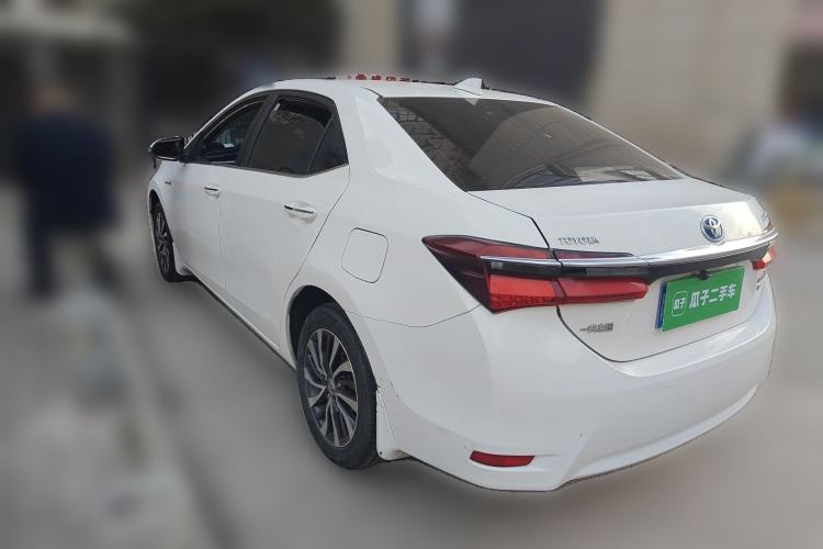 Used Toyota Corolla 2016 Dual-Engine 1.8L E-CVT Leading Edition Rear Left 45 Deg