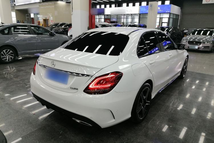 Used Mercedes-Benz C-Class 2021 C 260 Star Edition Rear Right 45 Deg